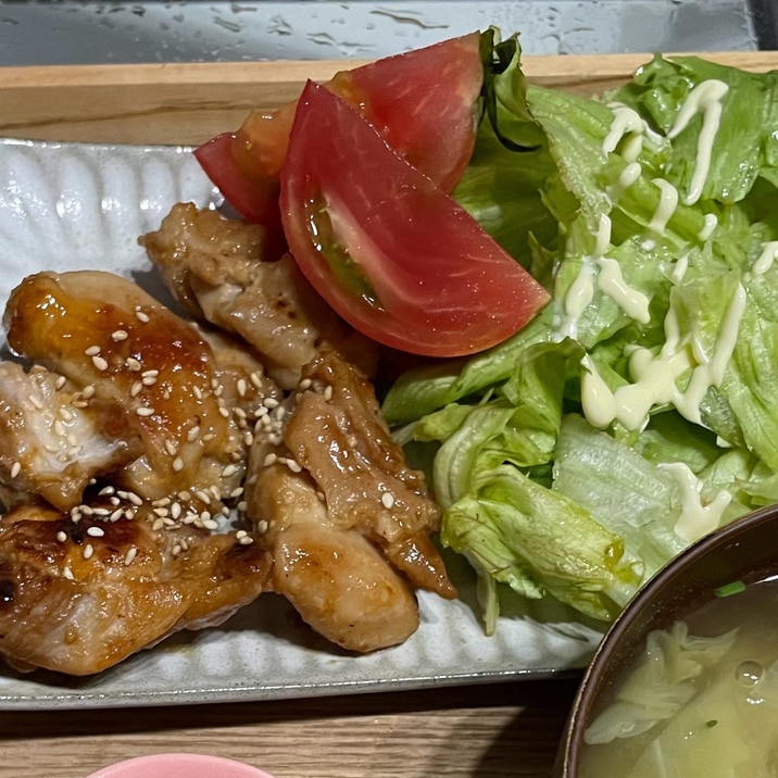 鶏の照り焼き